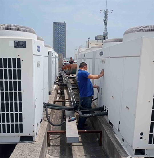 呈贡中央空调制热和不制冷系统维修方法